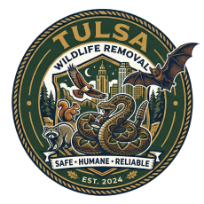 Tulsa Wildlife Removal logo no background